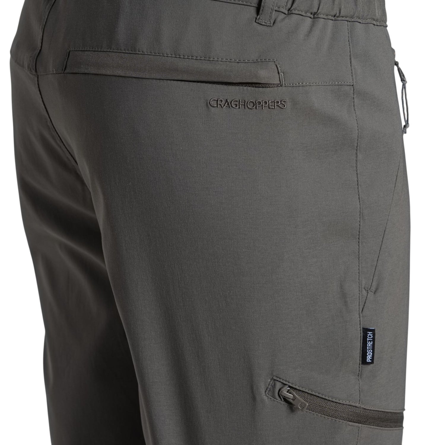 Craghoppers Men's Kiwi Pro Trousers Dark Lead / Small / Long-Dark Lead / Medium / Long-Dark Lead / Large / Long-Dark Lead / X-Large / Long-Dark Lead / XX-Large / Long #- 53 Degrees North 