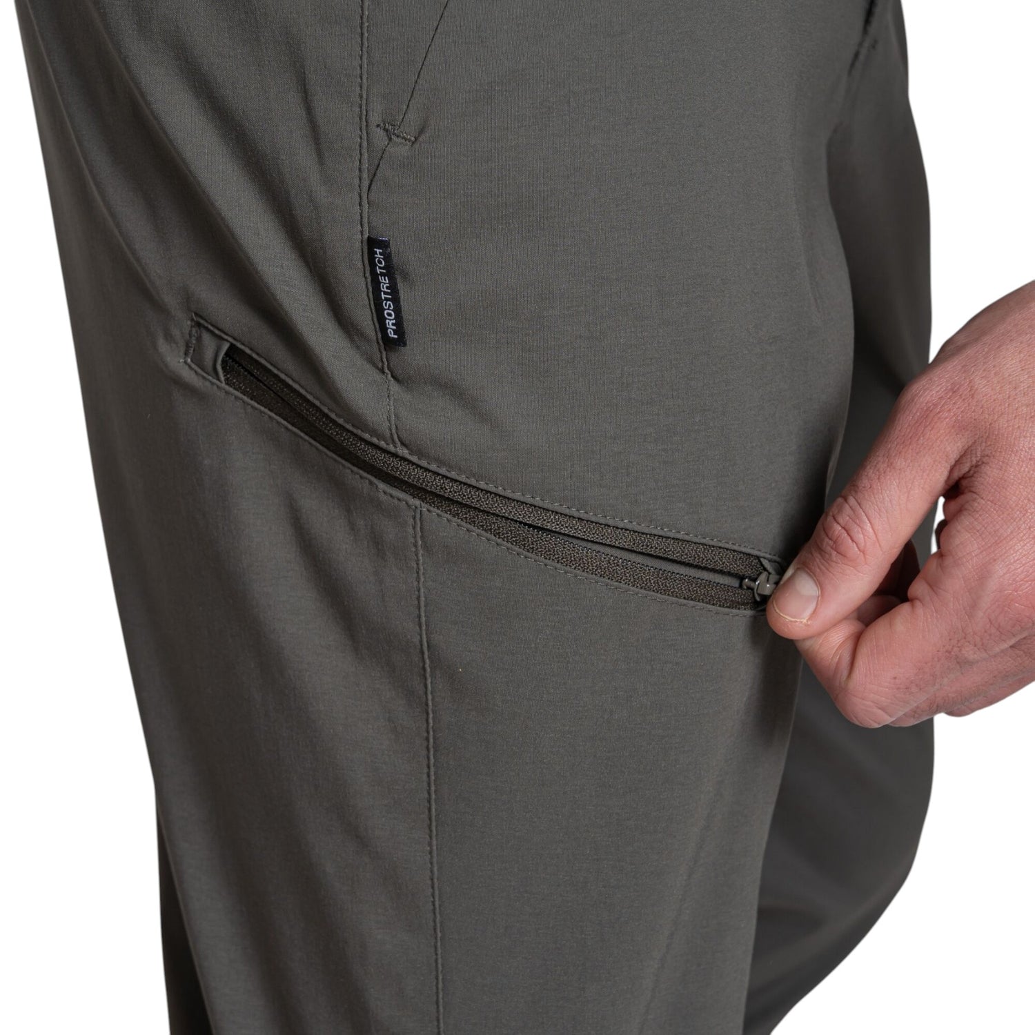 Craghoppers Men's Kiwi Pro Trousers Dark Lead / Small / Long-Dark Lead / Medium / Long-Dark Lead / Large / Long-Dark Lead / X-Large / Long-Dark Lead / XX-Large / Long #- 53 Degrees North 