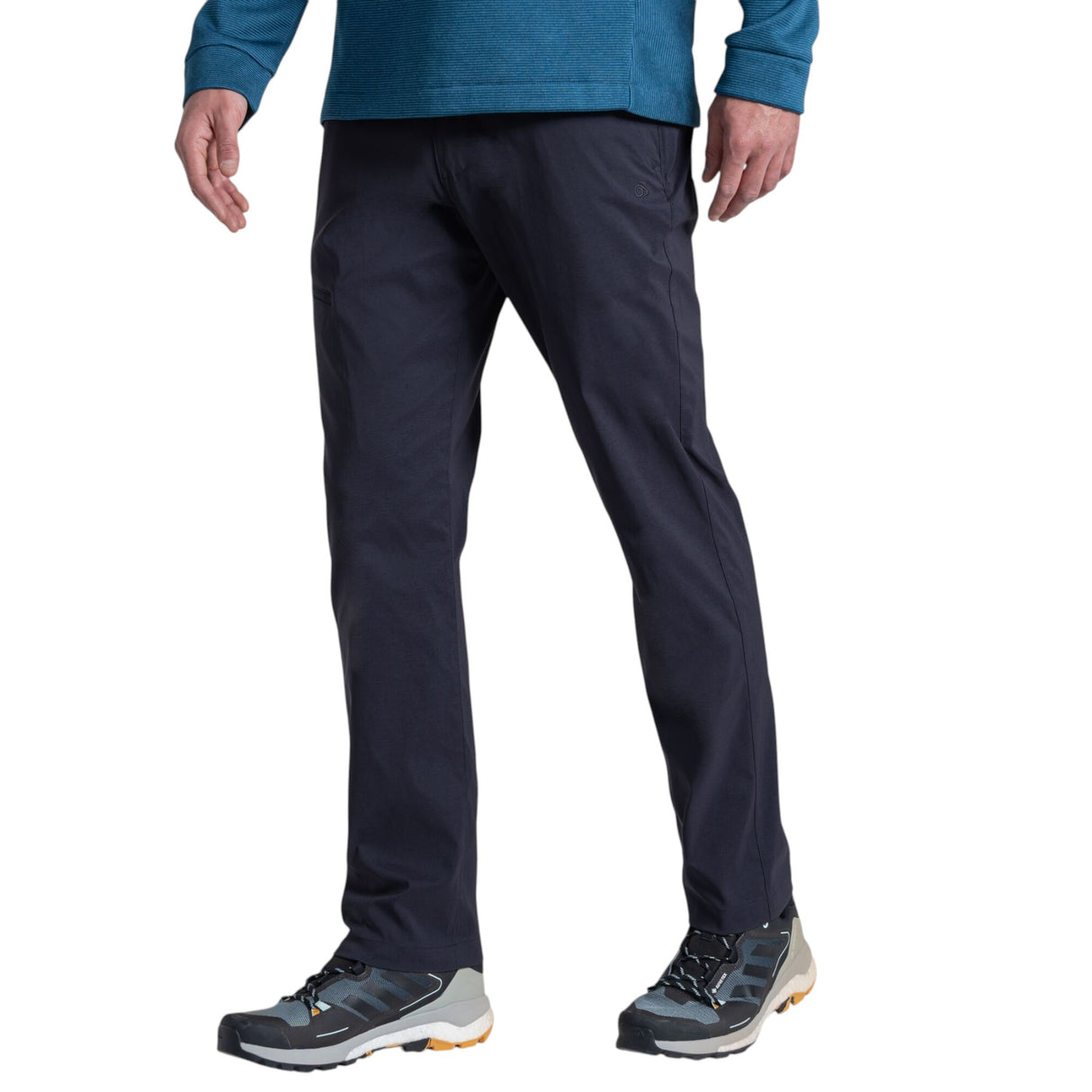 Craghoppers Men's Kiwi Pro Trousers Dark Lead / Small / Long-Dark Lead / Medium / Long-Dark Lead / Large / Long-Dark Lead / X-Large / Long-Dark Lead / XX-Large / Long #- 53 Degrees North 