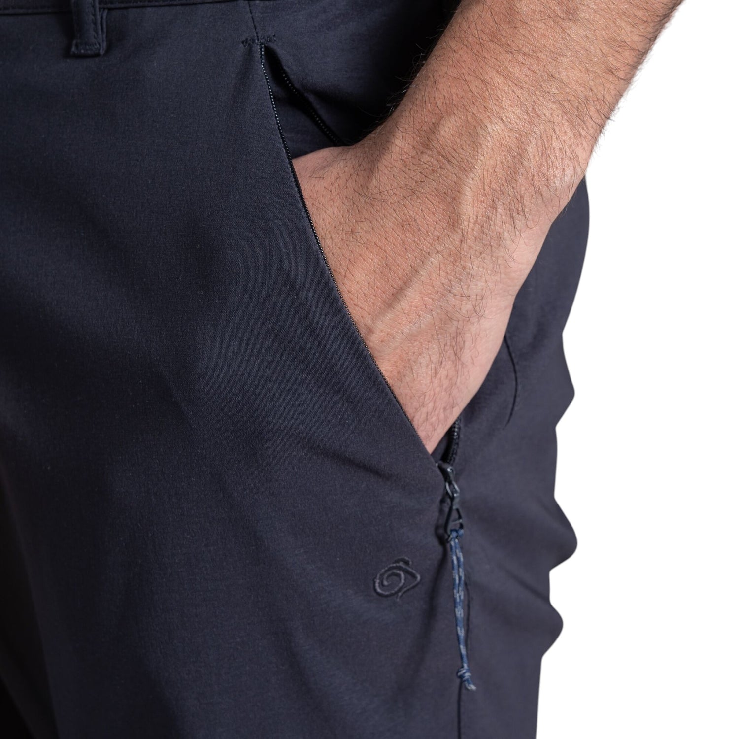 Craghoppers Men's Kiwi Pro Trousers Dark Lead / Small / Long-Dark Lead / Medium / Long-Dark Lead / Large / Long-Dark Lead / X-Large / Long-Dark Lead / XX-Large / Long #- 53 Degrees North 