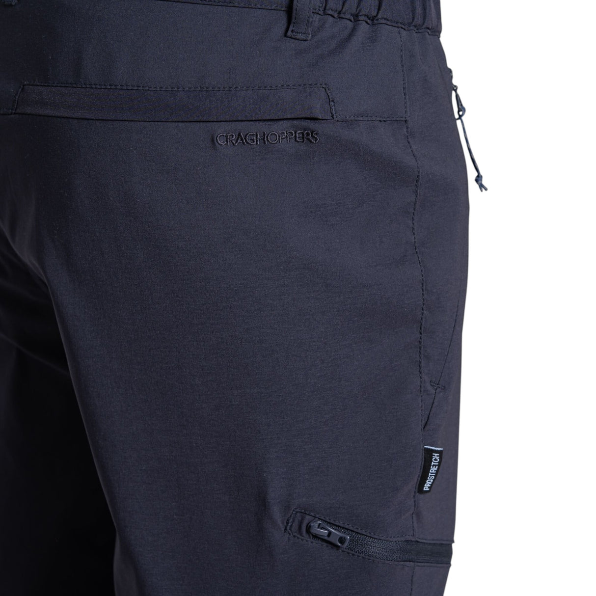 Craghoppers Men's Kiwi Pro Trousers Dark Lead / Small / Long-Dark Lead / Medium / Long-Dark Lead / Large / Long-Dark Lead / X-Large / Long-Dark Lead / XX-Large / Long #- 53 Degrees North 
