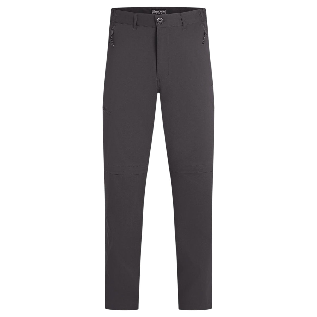 Craghoppers Men's Kiwi Pro Convertible Trousers Dark Lead / Small / Regular-Dark Lead / Medium / Regular-Dark Lead / Large / Regular-Dark Lead / X-Large / Regular-Dark Lead / XX-Large / Regular #- 53 Degrees North 
