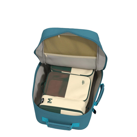 Cabin Zero Classic Cabin Backpack 36L Bali Blue-Honeycomb-Lavender Dream-Ketchup-Sunny Day - 53 Degrees North 