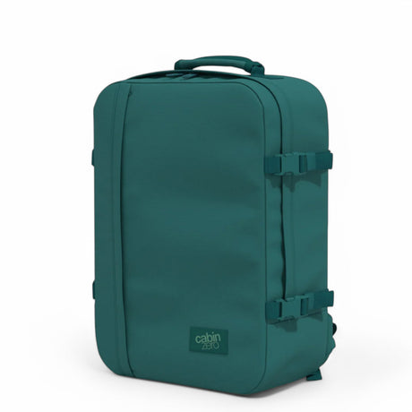 Cabin Zero Classic Cabin Backpack 44L Meadow Green-Lovestruck Pink-Infinity Blue-Sunny Day-Absolute Black - 53 Degrees North 