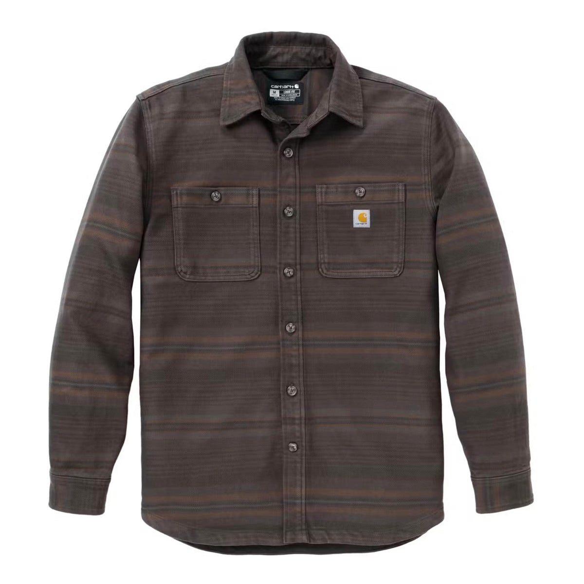 Men's Everett Loose Long Sleeve Plaid Shirt