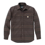 Men's Everett Loose Long Sleeve Plaid Shirt