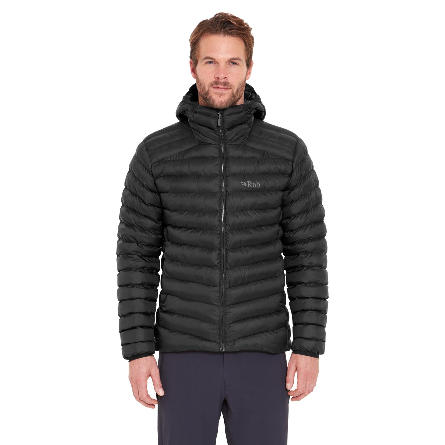Rab Men's Cirrus Alpine Jacket Black / Small-Black / Medium-Black / Large-Black / X-Large-Black / XX-Large #- 53 Degrees North 