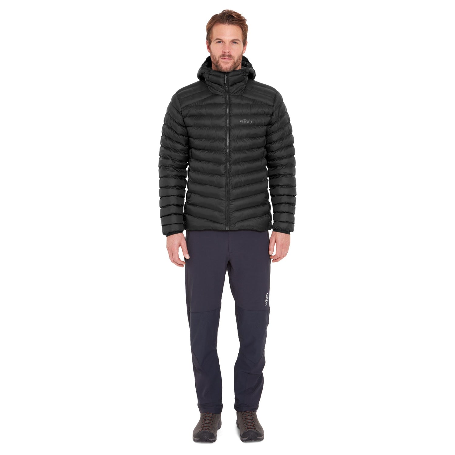 Rab Men's Cirrus Alpine Jacket Black / Small-Black / Medium-Black / Large-Black / X-Large-Black / XX-Large #- 53 Degrees North 