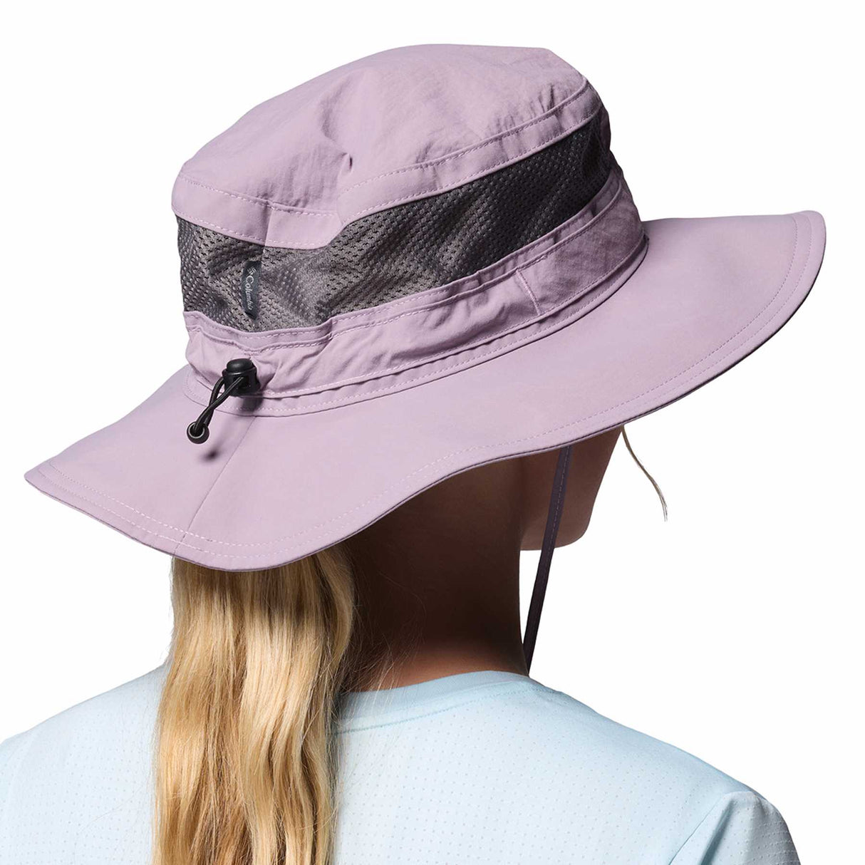 Columbia Bora Bora Booney Sun Hat Fossil-Sage-Collegiate Navy-Shale Purple - 53 Degrees North 