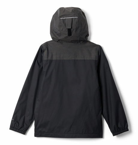 Columbia Boys' Rainy Trails Waterproof Fleece Lined Jacket Black / Age 4-5-Black / Age 6-7-Black / Age 8-9-Black / Age 10-12-Black / Age 14-16 - 53 Degrees North 