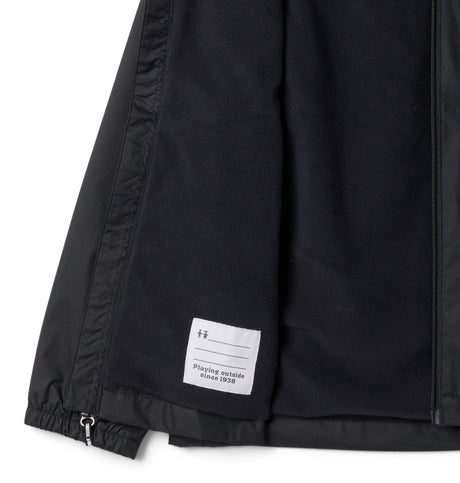 Columbia Boys' Rainy Trails Waterproof Fleece Lined Jacket Black / Age 4-5-Black / Age 6-7-Black / Age 8-9-Black / Age 10-12-Black / Age 14-16 - 53 Degrees North 