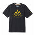 Columbia Boys' Tech Trail Utility Short Sleeve Graphic Crew Black/Energetic / Age 4-5-Black/Energetic / Age 6-7-Black/Energetic / Age 8-9-Black/Energetic / Age 10-12-Black/Energetic / Age 14-16 - 53 Degrees North 