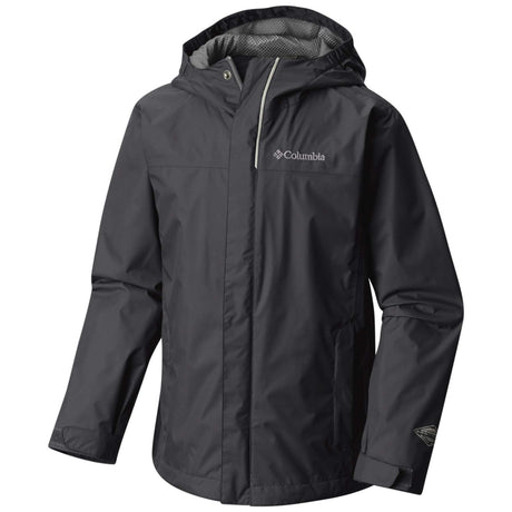 Columbia Boys' Watertight II Waterproof Jacket Black / Age 4-5-Black / Age 6-7-Black / Age 8-9-Black / Age 10-12-Black / Age 14-16 - 53 Degrees North 