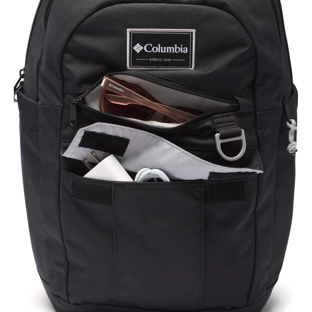 Columbia Buxton 26L Backpack Black-Lavender Pearl/Stormwatch - 53 Degrees North 