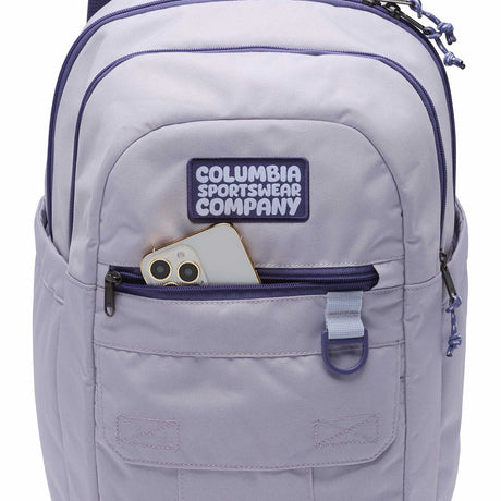 Columbia Buxton 26L Backpack Black-Lavender Pearl/Stormwatch - 53 Degrees North 