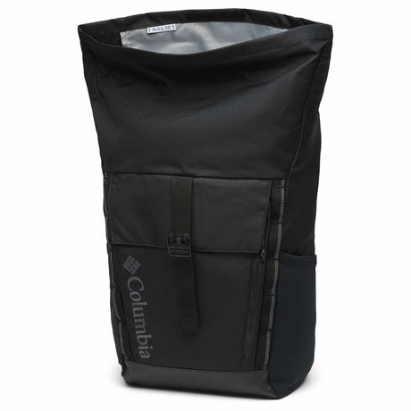 Columbia Convey III 27L Rolltop Backpack Black - 53 Degrees North