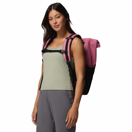 Columbia Convey III 27L Rolltop Backpack Black - 53 Degrees North