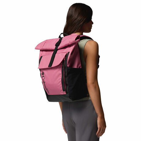 Columbia Convey III 27L Rolltop Backpack Black - 53 Degrees North