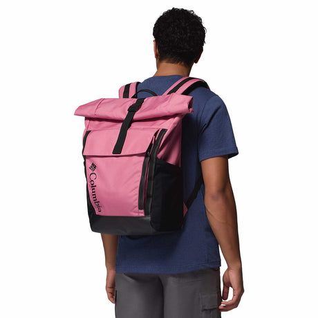 Columbia Convey III 27L Rolltop Backpack Black - 53 Degrees North