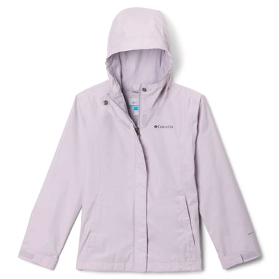 Columbia Girls' Arcadia II Waterproof Jacket Lavender Pearl / Age 4-5-Lavender Pearl / Age 6-7-Lavender Pearl / Age 8-9-Lavender Pearl / Age 10-12-Lavender Pearl / Age 14-16 - 53 Degrees North 