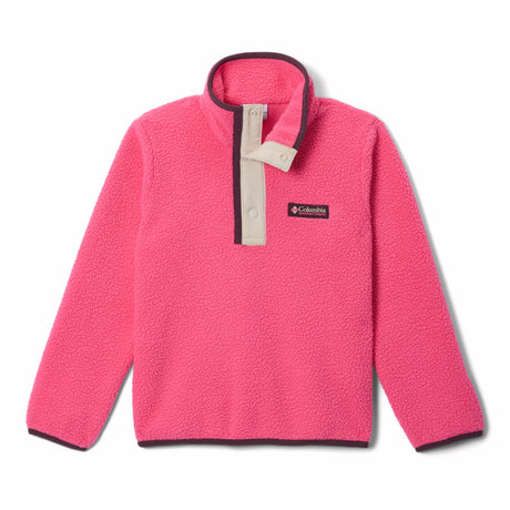 Columbia Girls' Helvetia II Half Snap Fleece Nico/Dark Stone/Moonvista / Age 4-5 - 53 Degrees North