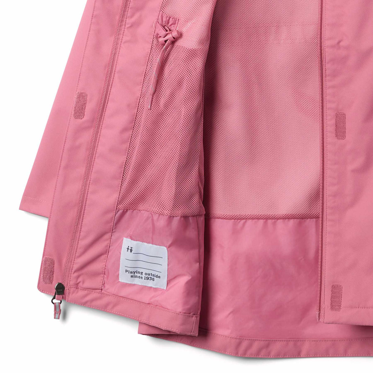 Columbia Girls' Hikebound Long Jacket Rosette / Age 4-5-Rosette / Age 6-7-Rosette / Age 8-9-Rosette / Age 10-12-Rosette / Age 14-16 - 53 Degrees North 