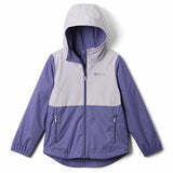 Columbia Girls' Rainy Trails III Fleece Lined Jacket Stormwatch/Lavender Pearl / Age 4-5-Stormwatch/Lavender Pearl / Age 6-7-Stormwatch/Lavender Pearl / Age 8-9-Stormwatch/Lavender Pearl / Age 10-12-Stormwatch/Lavender Pearl / Age 14-16 - 53 Degrees North 
