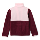 Columbia Kids' Back Bowl II Full Zip Fleece Jacket Black/Collegiate Navy / Age 4-5-Black/Collegiate Navy / Age 6-7-Black/Collegiate Navy / Age 8-9-Black/Collegiate Navy / Age 10-12-Black/Collegiate Navy / Age 14-16 - 53 Degrees North 