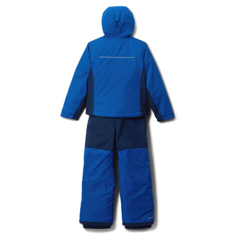 Columbia Kids' Buga III Ski Suit Set Mountain Blue/Collegiate Navy / Age 4-5-Mountain Blue/Collegiate Navy / Age 6-7-Mountain Blue/Collegiate Navy / Age 8-9-Mountain Blue/Collegiate Navy / Age 10-12-Mountain Blue/Collegiate Navy / Age 14-16 - 53 Degrees North 