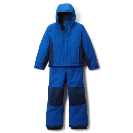 Columbia Kids' Buga III Ski Suit Set Mountain Blue/Collegiate Navy / Age 4-5-Mountain Blue/Collegiate Navy / Age 6-7-Mountain Blue/Collegiate Navy / Age 8-9-Mountain Blue/Collegiate Navy / Age 10-12-Mountain Blue/Collegiate Navy / Age 14-16 - 53 Degrees North 