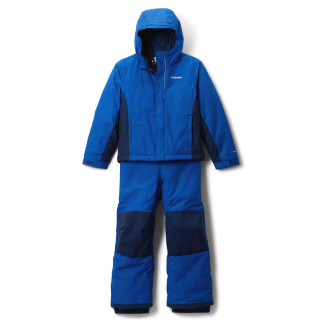 Columbia Kids' Buga III Ski Suit Set Mountain Blue/Collegiate Navy / Age 4-5-Mountain Blue/Collegiate Navy / Age 6-7-Mountain Blue/Collegiate Navy / Age 8-9-Mountain Blue/Collegiate Navy / Age 10-12-Mountain Blue/Collegiate Navy / Age 14-16 - 53 Degrees North 