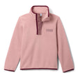 Columbia Kids' Helvetia II Half Snap Fleece Stormwatch/Lavender Pearl / Age 4-5-Stormwatch/Lavender Pearl / Age 6-7-Stormwatch/Lavender Pearl / Age 8-9-Stormwatch/Lavender Pearl / Age 10-12-Stormwatch/Lavender Pearl / Age 14-16 - 53 Degrees North 