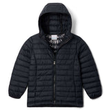 Columbia Kids' Powder Lite II Hooded Jacket Black / Age 4-5-Black / Age 6-7-Black / Age 8-9-Black / Age 10-12-Black / Age 14-16 - 53 Degrees North 
