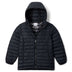 Columbia Kids' Powder Lite II Hooded Jacket Black / Age 4-5-Black / Age 6-7-Black / Age 8-9-Black / Age 10-12-Black / Age 14-16 - 53 Degrees North 