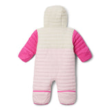 Columbia Kids' Powder Lite II Reversible Bunting Satin Pink/Chalk/Pink Ice / 3-6 Months-Satin Pink/Chalk/Pink Ice / 6-12 Months-Satin Pink/Chalk/Pink Ice / 12-18 Months-Satin Pink/Chalk/Pink Ice / 18-24 Months-Coll navy/Rain Forest/ Mountain Blue / 3-6 Months - 53 Degrees North 