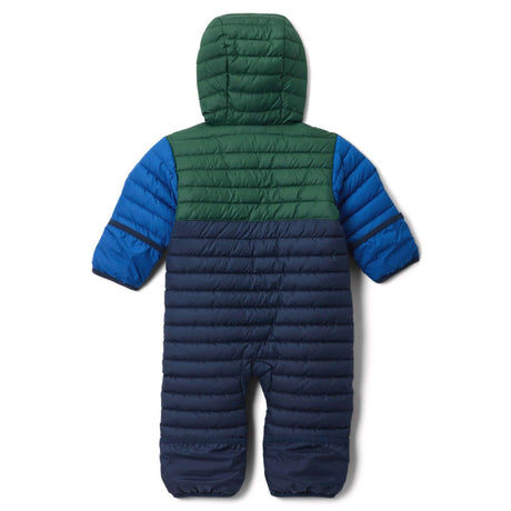 Columbia Kids' Powder Lite II Reversible Bunting Satin Pink/Chalk/Pink Ice / 3-6 Months-Satin Pink/Chalk/Pink Ice / 6-12 Months-Satin Pink/Chalk/Pink Ice / 12-18 Months-Satin Pink/Chalk/Pink Ice / 18-24 Months-Coll navy/Rain Forest/ Mountain Blue / 3-6 Months - 53 Degrees North 