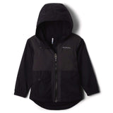 Columbia Kids' Rainy Trails II Fleece Lined Jacket Black / Age 4-5-Black / Age 6-7-Black / Age 8-9-Black / Age 10-12-Black / Age 14-16 - 53 Degrees North 