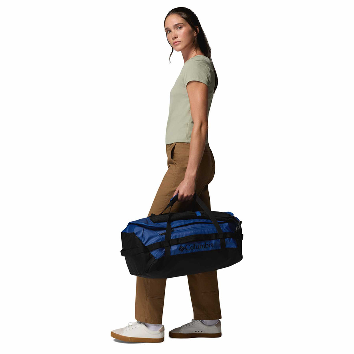 Columbia Landroamer 40L Duffel Bag Mountain Blue-Black-Rain Forest/Black - 53 Degrees North 