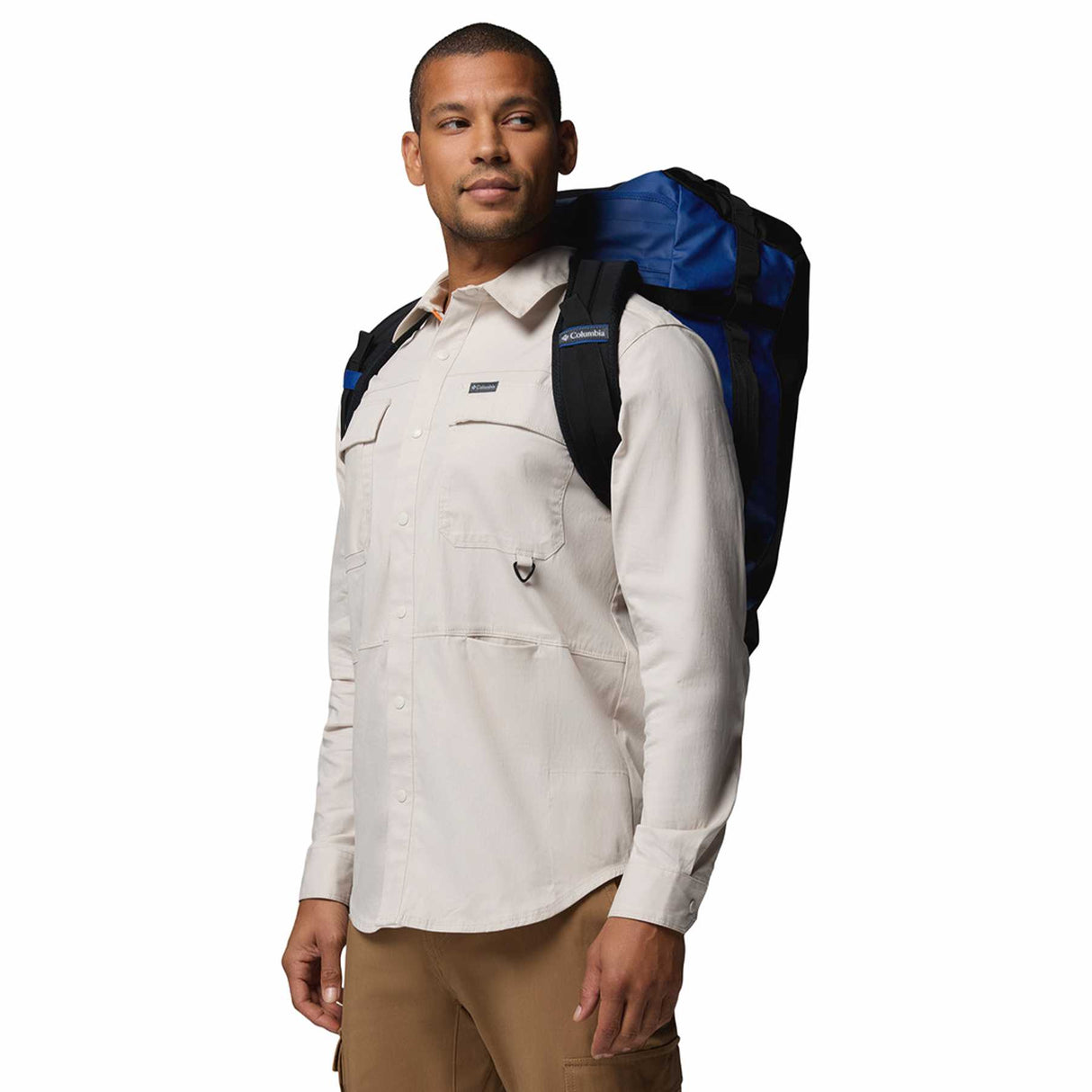 Columbia Landroamer 40L Duffel Bag Mountain Blue-Black-Rain Forest/Black - 53 Degrees North 