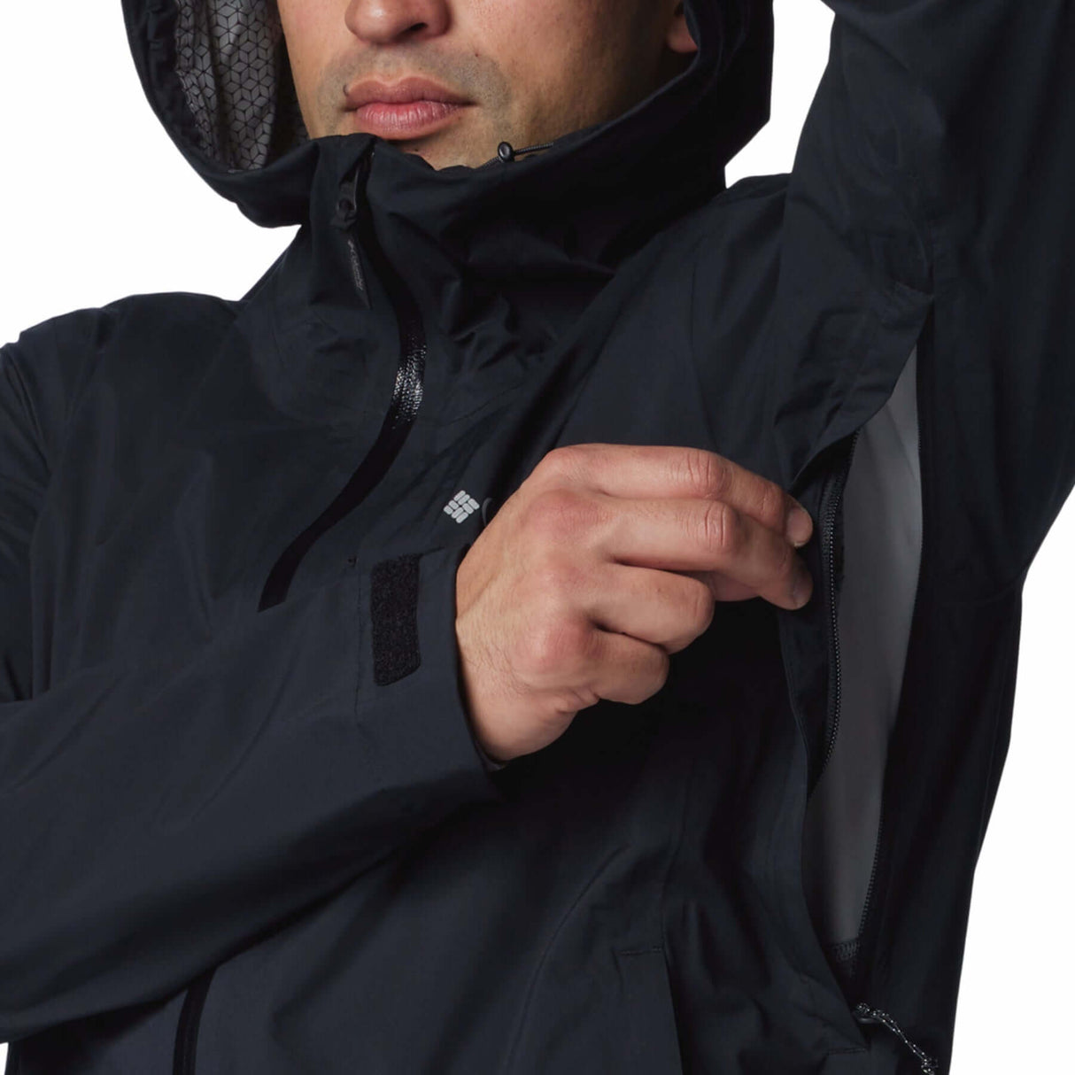 Columbia Men's Ampli-Dry II Shell Jacket Mountain Blue / Small-Mountain Blue / Medium-Mountain Blue / Large-Mountain Blue / X-Large-Mountain Blue / XX-Large - 53 Degrees North 