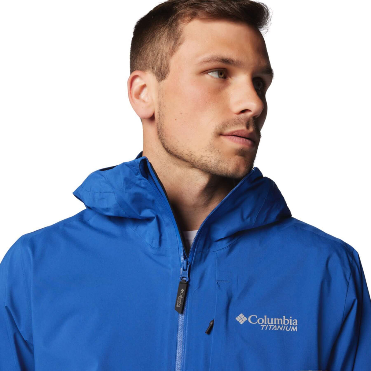 Columbia Men's Ampli-Dry II Shell Jacket Mountain Blue / Small-Mountain Blue / Medium-Mountain Blue / Large-Mountain Blue / X-Large-Mountain Blue / XX-Large - 53 Degrees North 