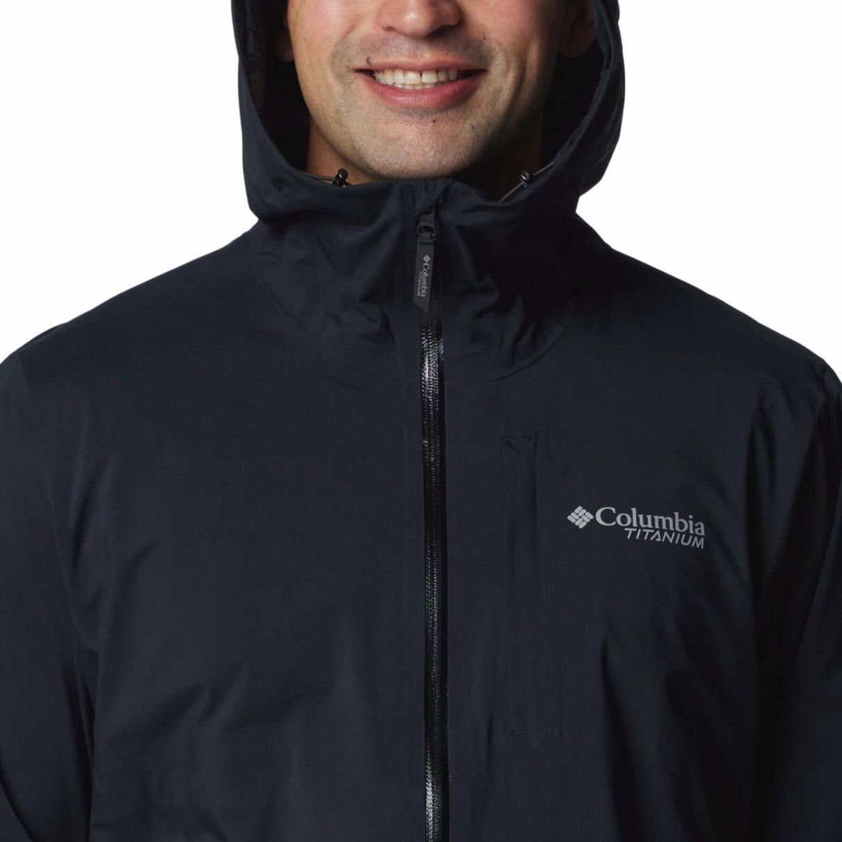 Columbia Men's Ampli-Dry II Waterproof Hiking Shell Jacket Everblue / Small-Everblue / Medium-Everblue / Large-Everblue / X-Large-Everblue / XX-Large - 53 Degrees North 