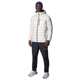 Columbia Men's Arctic Crest Down Hooded Jacket Nimbus Grey / Small-Nimbus Grey / Medium-Nimbus Grey / Large-Nimbus Grey / X-Large-Mountain Blue / Small - 53 Degrees North 