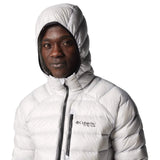 Columbia Men's Arctic Crest Down Hooded Jacket Nimbus Grey / Small-Nimbus Grey / Medium-Nimbus Grey / Large-Nimbus Grey / X-Large-Mountain Blue / Small - 53 Degrees North 
