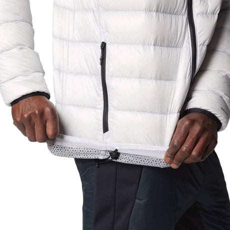 Columbia Men's Arctic Crest Down Hooded Jacket Nimbus Grey / Small-Nimbus Grey / Medium-Nimbus Grey / Large-Nimbus Grey / X-Large-Mountain Blue / Small - 53 Degrees North 