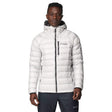 Columbia Men's Arctic Crest Down Hooded Jacket Nimbus Grey / Small-Nimbus Grey / Medium-Nimbus Grey / Large-Nimbus Grey / X-Large-Mountain Blue / Small - 53 Degrees North 