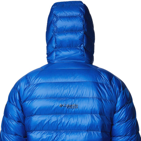 Columbia Men's Arctic Crest Down Hooded Jacket Nimbus Grey / Small-Nimbus Grey / Medium-Nimbus Grey / Large-Nimbus Grey / X-Large-Mountain Blue / Small - 53 Degrees North 