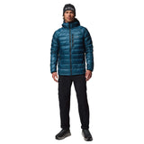 Columbia Men's Arctic Crest Down Hooded Jacket Nimbus Grey / Small-Nimbus Grey / Medium-Nimbus Grey / Large-Nimbus Grey / X-Large-Mountain Blue / Small - 53 Degrees North 