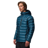 Columbia Men's Arctic Crest Down Hooded Jacket Nimbus Grey / Small-Nimbus Grey / Medium-Nimbus Grey / Large-Nimbus Grey / X-Large-Mountain Blue / Small - 53 Degrees North 