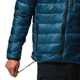 Columbia Men's Arctic Crest Down Hooded Jacket Nimbus Grey / Small-Nimbus Grey / Medium-Nimbus Grey / Large-Nimbus Grey / X-Large-Mountain Blue / Small - 53 Degrees North 